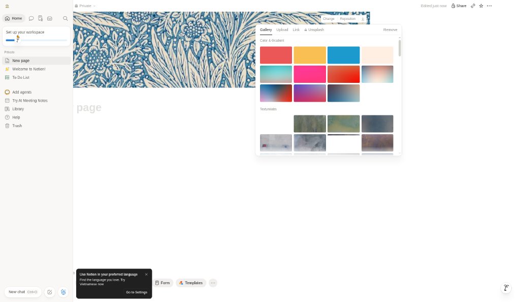 Notion: Cover picker