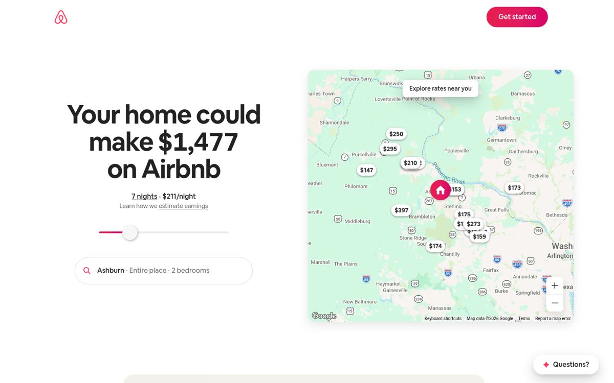 Airbnb step 3: Host entry